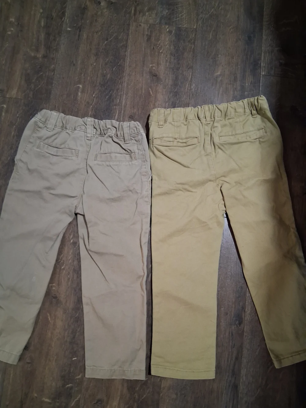 Carter's Kids Chino Pants Tan Khaki Boy Bundle School Uniform 3T